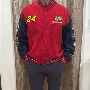 Jeff Gordon #24 Authentic Vintage Leather Jacket Mint Condition!